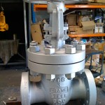 Gate valve after service