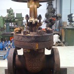 Gate valve before service