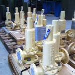 Safety valves after testing